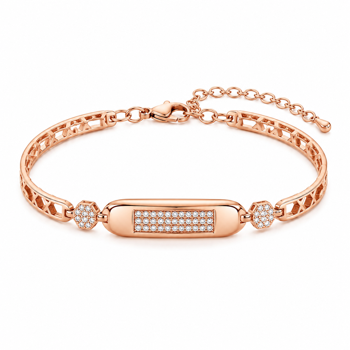 Rose Gold Luxe Link Bracelet
