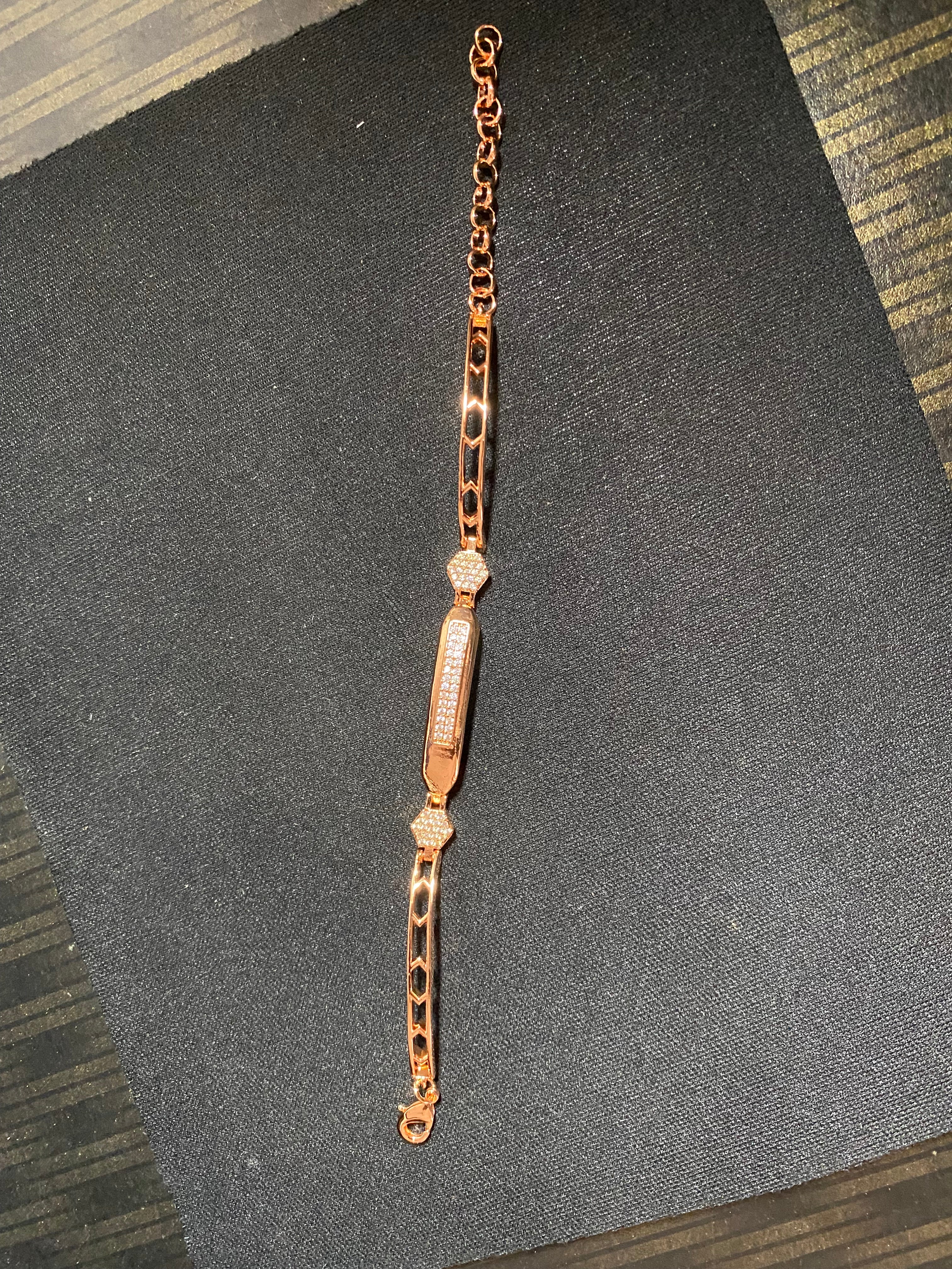 Rose Gold Elegant Link Bracelet